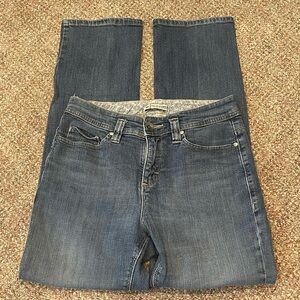 Lee Natural Straight Leg Below The Waist Light Wash Jeans